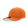 Decky 5 Panel Mid Profile Structured Cotton Blend Cap | Decky 6024 Orange Standard Hats