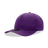 Decky 5 Panel Mid Profile Structured Cotton Blend Cap | Decky 6024 Purple Standard Hats