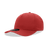 Decky 5 Panel Mid Profile Structured Cotton Blend Cap | Decky 6024 Red Standard Hats