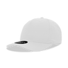Decky 5 Panel Mid Profile Structured Cotton Blend Cap | Decky 6024 White Standard Hats