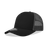 Decky 5 Panel Mid Profile Structured Cotton Blend Trucker | Decky 6030 Black/Charcoal Standard