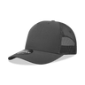 Decky 5 Panel Mid Profile Structured Cotton Blend Trucker | Decky 6030 Charcoal Standard