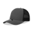 Decky 5 Panel Mid Profile Structured Cotton Blend Trucker | Decky 6030 Charcoal/Black Standard