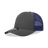 Decky 5 Panel Mid Profile Structured Cotton Blend Trucker | Decky 6030 Charcoal/Navy Standard