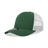 Decky 5 Panel Mid Profile Structured Cotton Blend Trucker | Decky 6030 Forest/White Standard