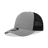 Decky 5 Panel Mid Profile Structured Cotton Blend Trucker | Decky 6030 Grey/Black Standard