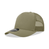 Decky 5 Panel Mid Profile Structured Cotton Blend Trucker | Decky 6030 Khaki Standard