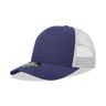 Decky 5 Panel Mid Profile Structured Cotton Blend Trucker | Decky 6030 Navy/White Standard