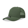 Decky 5 Panel Mid Profile Structured Cotton Blend Trucker | Decky 6030 Olive Standard