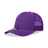 Decky 5 Panel Mid Profile Structured Cotton Blend Trucker | Decky 6030 Purple Standard