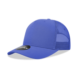 Decky 5 Panel Mid Profile Structured Cotton Blend Trucker | Decky 6030 Royal Standard