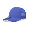 Decky 5 Panel Mid Profile Structured Cotton Blend Trucker | Decky 6030 Royal Standard