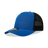 Decky 5 Panel Mid Profile Structured Cotton Blend Trucker | Decky 6030 Royal/Black Standard