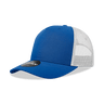 Decky 5 Panel Mid Profile Structured Cotton Blend Trucker | Decky 6030 Royal/White Standard
