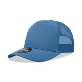 Decky 5 Panel Mid Profile Structured Cotton Blend Trucker | Decky 6030 Sky Blue Standard
