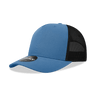 Decky 5 Panel Mid Profile Structured Cotton Blend Trucker | Decky 6030 Sky/Black Standard