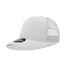 Decky 5 Panel Mid Profile Structured Cotton Blend Trucker | Decky 6030 White Standard