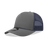 Decky 5 Panel Mid Profile Structured Cotton/Poly Blend Trucker w/Rope | Decky 6040 Charcoal/Navy Standard