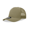 Decky 5 Panel Mid Profile Structured Cotton/Poly Blend Trucker w/Rope | Decky 6040 Khaki Standard