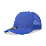 Decky 5 Panel Mid Profile Structured Cotton/Poly Blend Trucker w/Rope | Decky 6040 Royal Standard