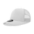 Decky 5 Panel Mid Profile Structured Cotton/Poly Blend Trucker w/Rope | Decky 6040 White Standard