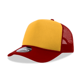 Decky 5 Panel Mid Profile Structured Foam Trucker | Decky 6025 Car/Gld/Car Standard
