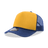 Decky 5 Panel Mid Profile Structured Foam Trucker | Decky 6025 Nvy/Gld/Nvy Standard