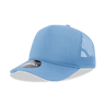 Decky 5 Panel Mid Profile Structured Foam Trucker | Decky 6025 Sky Blue Standard