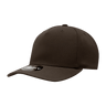 Decky 5 Panel Mid Profile Structured Polyester Cap | Decky 6038 Brown Standard Hats