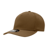 Decky 5 Panel Mid Profile Structured Polyester Cap | Decky 6038 Coyote Standard Hats