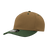 Decky 5 Panel Mid Profile Structured Polyester Cap | Decky 6038 Coyote/Olive Standard Hats