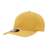 Decky 5 Panel Mid Profile Structured Polyester Cap | Decky 6038 Gold Standard Hats