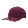 Decky 5 Panel Mid Profile Structured Polyester Cap | Decky 6038 Maroon Standard Hats