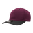 Decky 5 Panel Mid Profile Structured Polyester Cap | Decky 6038 Maroon/Black Standard Hats