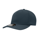 Decky 5 Panel Mid Profile Structured Polyester Cap | Decky 6038 Navy Standard Hats