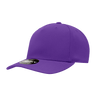 Decky 5 Panel Mid Profile Structured Polyester Cap | Decky 6038 Purple Standard Hats