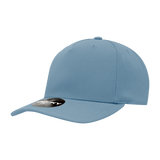 Decky 5 Panel Mid Profile Structured Polyester Cap | Decky 6038 Sky Blue Standard Hats