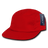 Decky 5 Panel Racer Caps | Decky 985 Red OSFM Hats