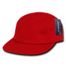 Decky 5 Panel Racer Caps | Decky 985 Red OSFM Hats