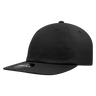 Decky 6 Panel High Profile Relaxed Cotton Snapback | Decky 370 Black OSFM