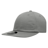 Decky 6 Panel High Profile Relaxed Cotton Snapback | Decky 370 Charcoal OSFM