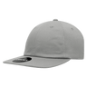 Decky 6 Panel High Profile Relaxed Cotton Snapback | Decky 370 Grey OSFM