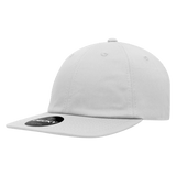 Decky 6 Panel High Profile Relaxed Cotton Snapback | Decky 370 White OSFM