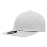 Decky 6 Panel High Profile Relaxed Cotton Snapback | Decky 370 White OSFM
