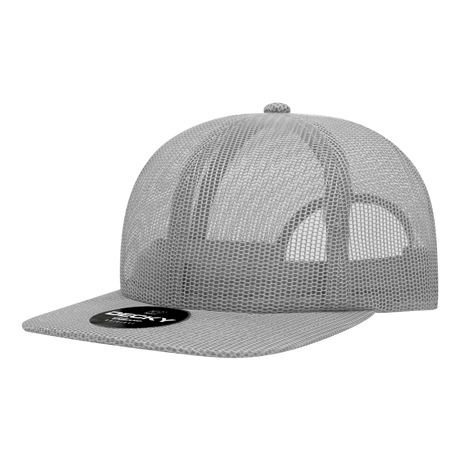 Decky 6 Panel High Profile Relaxed Mesh Trucker | Decky 6049 Grey Standard