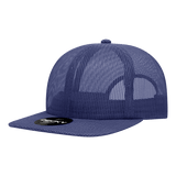 Decky 6 Panel High Profile Relaxed Mesh Trucker | Decky 6049 Navy Standard