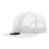 Decky 6 Panel High Profile Relaxed Mesh Trucker | Decky 6049 White Standard