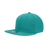Decky 6 Panel High Profile Structured Acrylic/Polyester Fitted | Decky RP1 Aqua 6 7/8