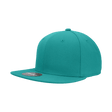 Decky 6 Panel High Profile Structured Acrylic/Polyester Fitted | Decky RP1 Aqua 6 7/8