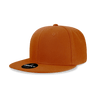 Decky 6 Panel High Profile Structured Acrylic/Polyester Snapback | Decky 6020 B Orange Standard
